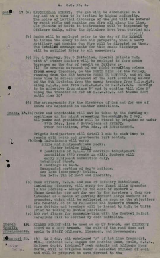 War Diary Scan