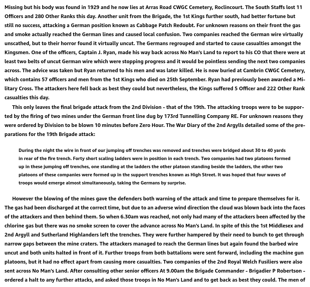 Most Unfavourable Ground (2nd Division) Battle of Loos (1) - Page 17