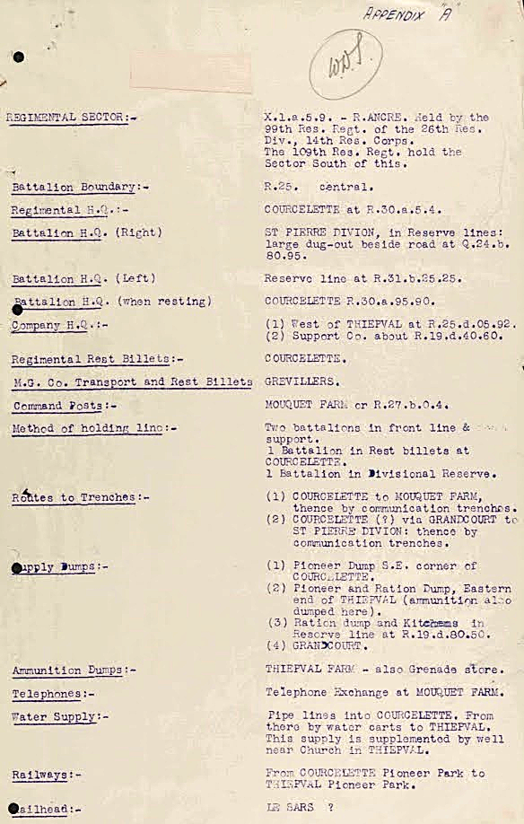 War Diary Scan